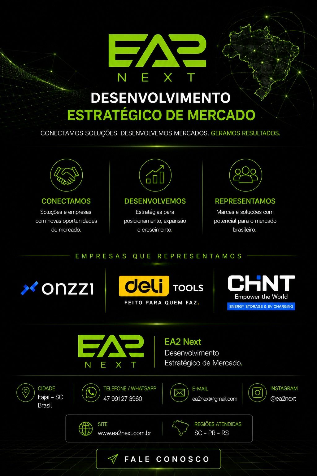 EA2 Next — Desenvolvimento Estratégico de Mercado. Conectamos soluções, desenvolvemos mercados e geramos resultados.